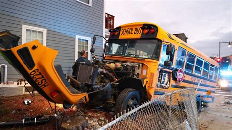 Boston school bus involved in crash